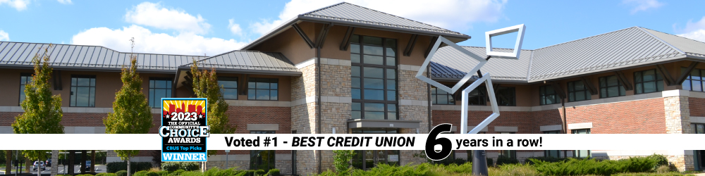 B M I Federal Credit Union building - voted #1 Best Local Credit Union Four Years in a Row!