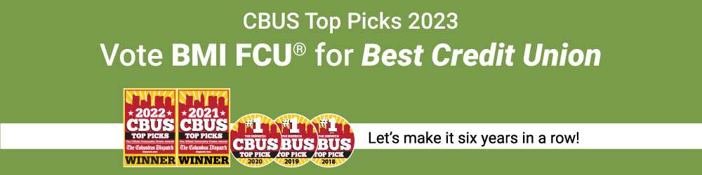 B M I Federal Credit Union building. Nominate B M I F C U today for C BUS Top Picks 2023. Voted …