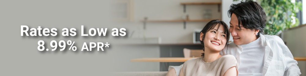 Rates as Low as 8.99%